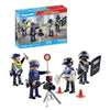 PLAYMOBIL 71730 Set professione di polizia: 4 agenti di polizia