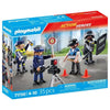 PLAYMOBIL 71730 Set professione di polizia: 4 agenti di polizia