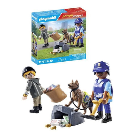 PLAYMOBIL 71731 Cane poliziotto e ladro