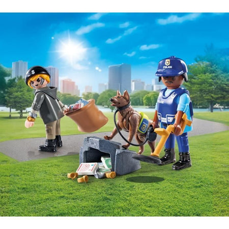 PLAYMOBIL 71731 Cane poliziotto e ladro
