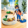 PLAYMOBIL 71748 Bambino con famiglia di tartarughe nel terrario, La mia vita, 20 pezzi, dai 4 anni in su