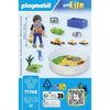 PLAYMOBIL 71748 Bambino con famiglia di tartarughe nel terrario, La mia vita, 20 pezzi, dai 4 anni in su