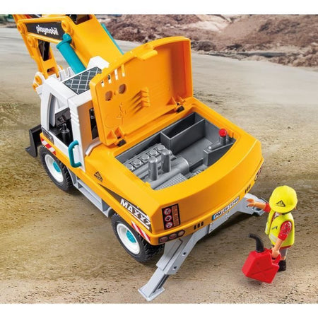 PLAYMOBIL 71749 Escavatore meccanico e operaio