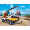 PLAYMOBIL 71750 Autogru, operaio e accessori