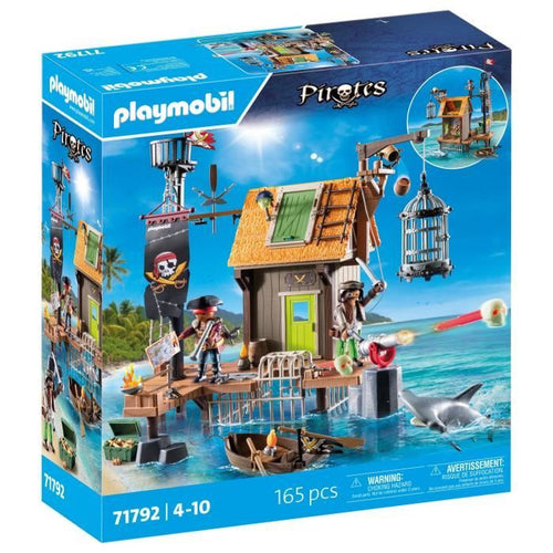 PLAYMOBIL 71792 Porto e covo dei pirati con prigioni