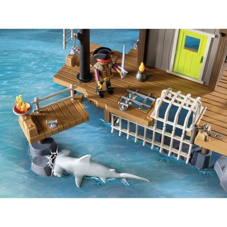 PLAYMOBIL 71792 Porto e covo dei pirati con prigioni