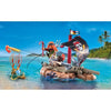PLAYMOBIL 71794 Pirata con zattera galleggiante e tesoro