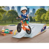 PLAYMOBIL 71798 Snowboarder con rampa scivolo