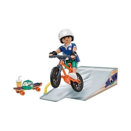PLAYMOBIL 71798 Snowboarder con rampa scivolo