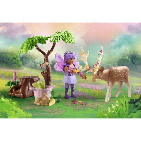 PLAYMOBIL 71800 Duo di fate con animali della foresta