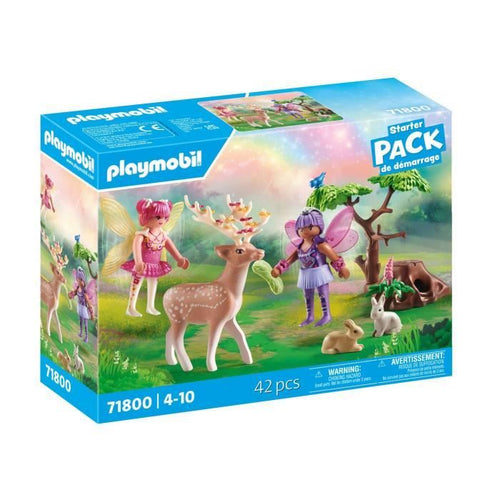 PLAYMOBIL 71800 Duo di fate con animali della foresta