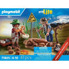 PLAYMOBIL 71805 Ricercatori e sito paleontologico con fossili, My Life, Dinos, 41 pezzi, dai 4 anni in su