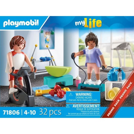 PLAYMOBIL 71806 Sportivi con attrezzatura per il fitness