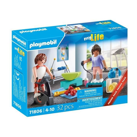 PLAYMOBIL 71806 Sportivi con attrezzatura per il fitness
