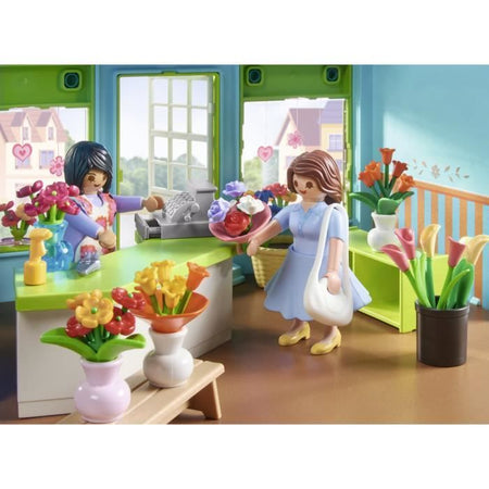 PLAYMOBIL 71807 Fioraio e sala da tè