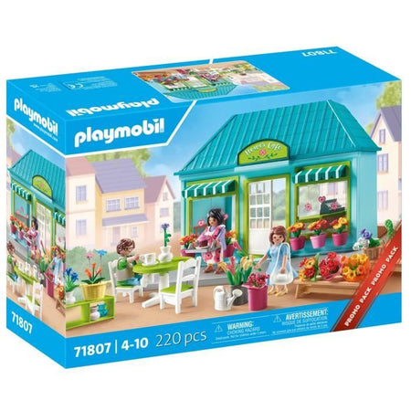 PLAYMOBIL 71807 Fioraio e sala da tè