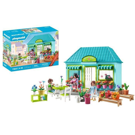 PLAYMOBIL 71807 Fioraio e sala da tè