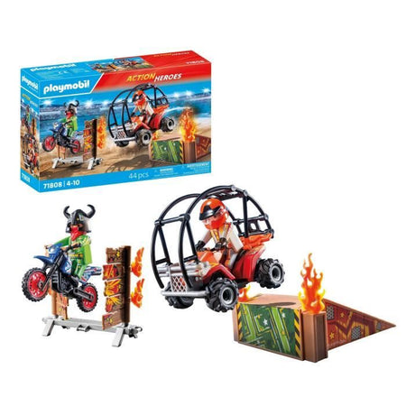 PLAYMOBIL 71808 Duo acrobatico con quad e moto