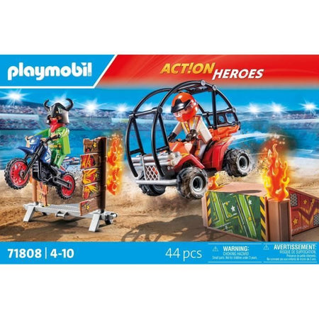 PLAYMOBIL 71808 Duo acrobatico con quad e moto