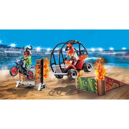 PLAYMOBIL 71808 Duo acrobatico con quad e moto