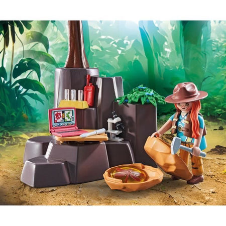 PLAYMOBIL 71819 Brachiosauro, Esploratori, Hovercraft