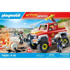 PLAYMOBIL 71824 Autopompa con bidone fiammeggiante