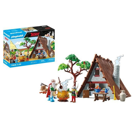 PLAYMOBIL 71828 Asterix: La capanna di Asterix con Panoramix