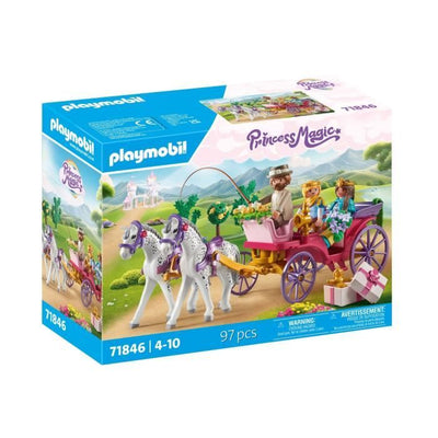 PLAYMOBIL 71846 Carrozza con coppia principesca e cocchiere