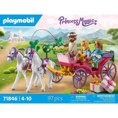 PLAYMOBIL 71846 Carrozza con coppia principesca e cocchiere