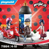 PLAYMOBIL 71864 Miraculous: Marinette sullo scooter e Kagami