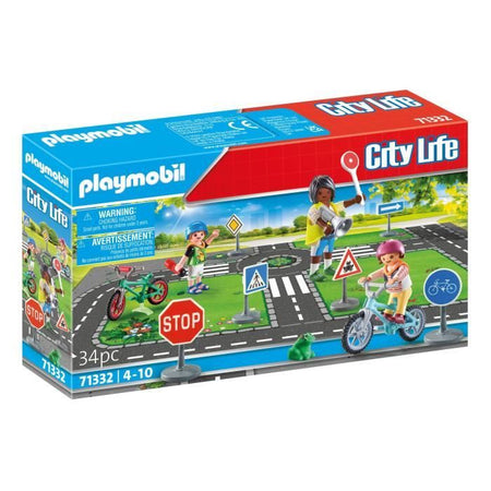 PLAYMOBIL - Classe di sicurezza stradale - Rosso - 71332