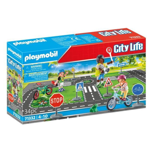 PLAYMOBIL - Classe di sicurezza stradale - Rosso - 71332