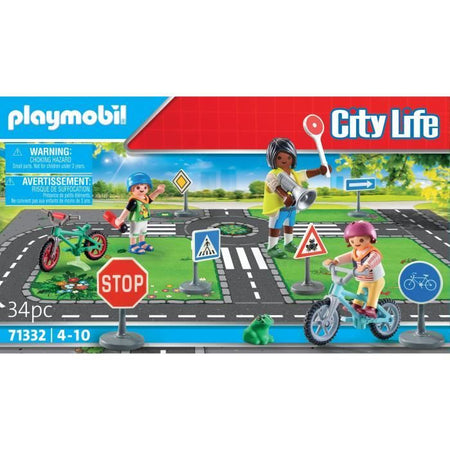 PLAYMOBIL - Classe di sicurezza stradale - Rosso - 71332