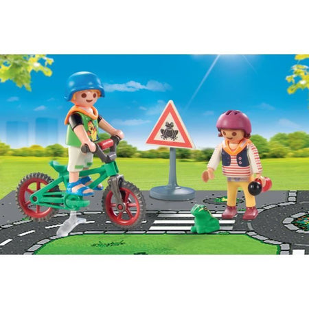 PLAYMOBIL - Classe di sicurezza stradale - Rosso - 71332
