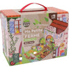 Casetta da gioco della fattoria - PLANeTE BOIS - FSC - 12 pezzi - Gioco per bambini - Dai 18 mesi