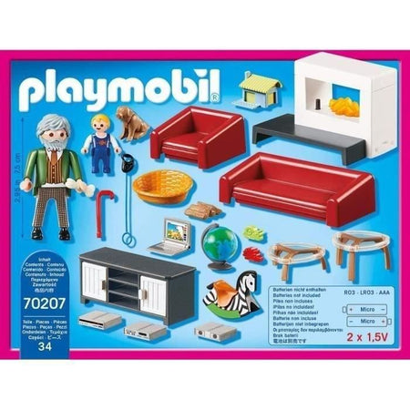 PLAYMOBIL 70207 - Soggiorno con camino