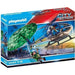 PLAYMOBIL - 70569 - Elicottero della polizia e paracadutista