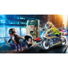 PLAYMOBIL - 70572 - Poliziotto con motocicletta e ladro