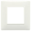 Placca 2F Plana Sc Tonda Avorio 14642.02