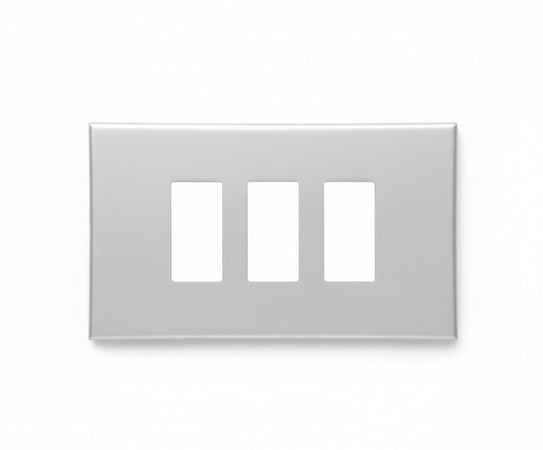 Placca 3 Foro X Scat Ret Allum Vimar 8637 Origin.