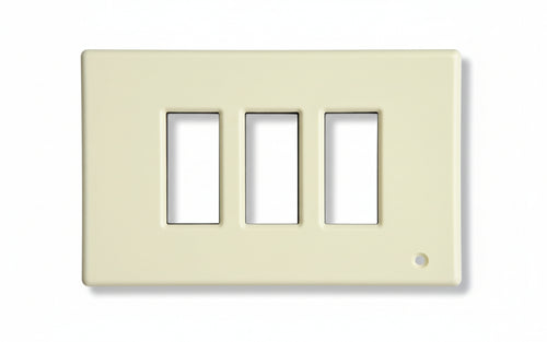 Placca 3 Foro X Scat Ret Avorio 08637.A Vimar