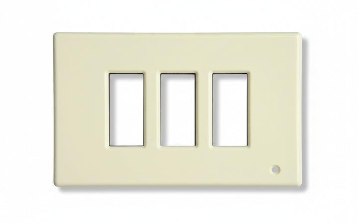 Placca 3 Foro X Scat Ret Avorio 08637.A Vimar