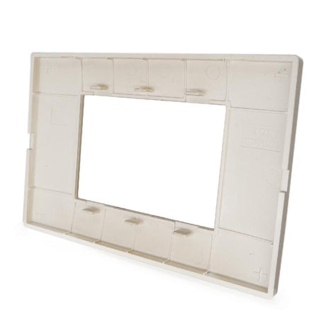 Placca 3F Champagne Mapam 6003-13 3P Comp V/Plana Compatibile Vimar Plana