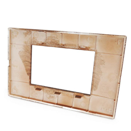 Placca 3F Ciliegio Mapam 6003-03 3P Comp V/Plana Compatibile Vimar Plana