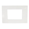 Placca 3F Ret Bianca Mapam 6003-01 3P Comp V/Plana Placca 6003-01 3P Bianco/Vmr-Pln Tecnopolimero