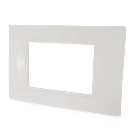 Placca 3F Ret Bianca Mapam 6003-01 3P Comp V/Plana Placca 6003-01 3P Bianco/Vmr-Pln Tecnopolimero