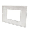 Placca 3F Ret Bianca Mapam 6003-01 3P Comp V/Plana Placca 6003-01 3P Bianco/Vmr-Pln Tecnopolimero