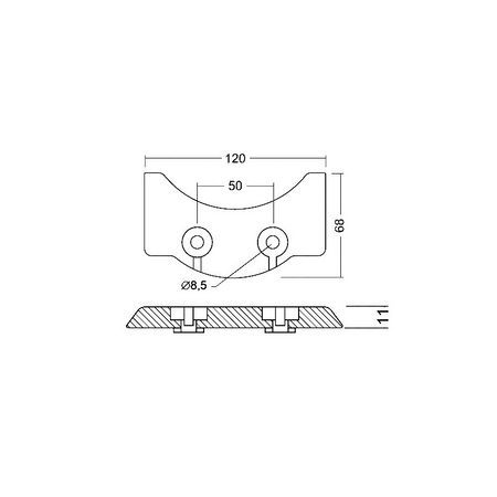Placca Per Entrofuoribordo