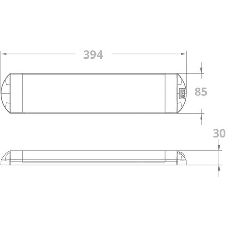 Plafoniera A 39 Led 10-30V