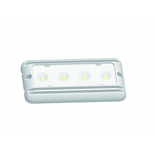 Plafoniera In Alluminio A 4 Led